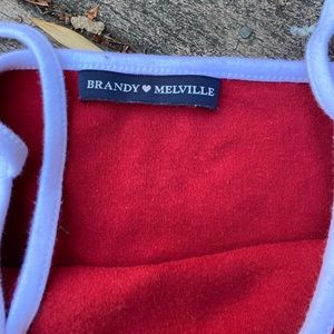 Brandy Melville red Lillian dress